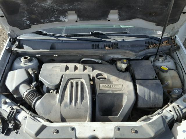 1G1AK15F167851590 - 2006 CHEVROLET COBALT LS SILVER photo 7