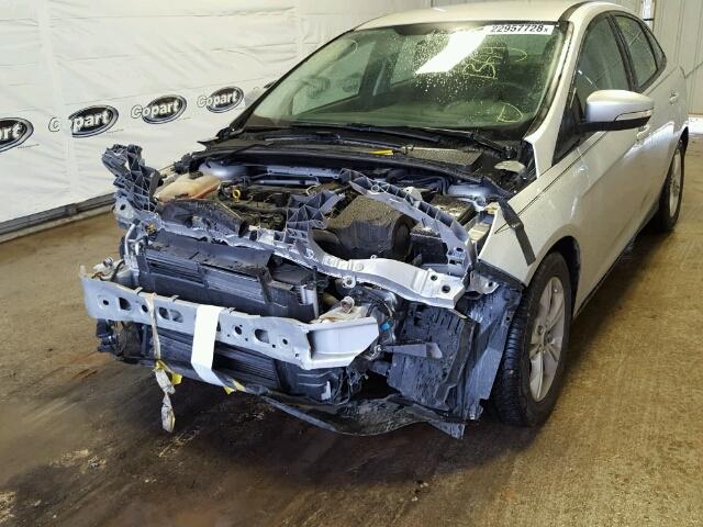 1FADP3F23EL392085 - 2014 FORD FOCUS SE SILVER photo 9