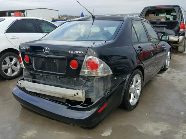 JTHBD182810030792 - 2001 LEXUS IS 300 GRAY photo 4