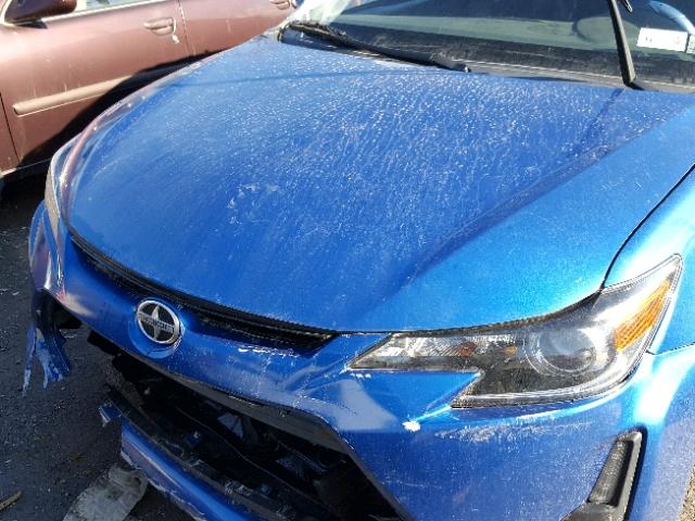 JTKJF5C78E3083944 - 2014 TOYOTA SCION TC 蓝色 照片 7