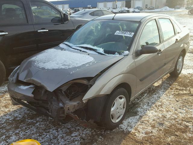 1FAFP33P53W341188 - 2003 FORD FOCUS LX TAN photo 2