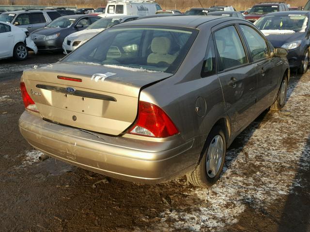 1FAFP33P53W341188 - 2003 FORD FOCUS LX TAN photo 4