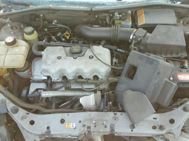 1FAFP33P53W341188 - 2003 FORD FOCUS LX TAN photo 7