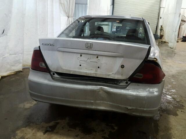 1HGEM22973L037794 - 2003 HONDA CIVIC EX 银色 照片 9