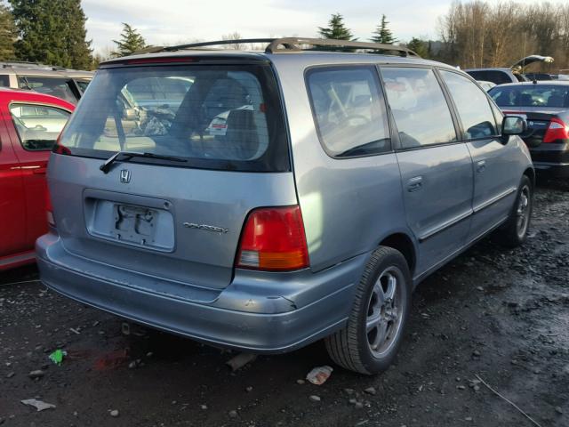 JHMRA1869SC028401 - 1995 HONDA ODYSSEY LX BLUE photo 4