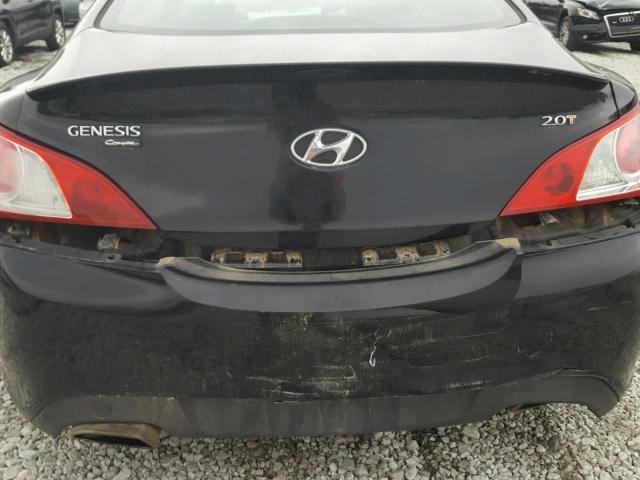 KMHHT6KD5CU071717 - 2012 HYUNDAI GENESIS CO BLACK photo 9