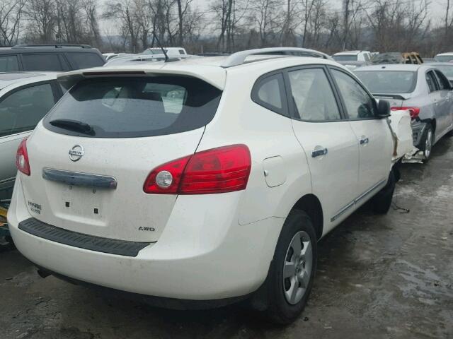 JN8AS5MV2FW763231 - 2015 NISSAN ROGUE SELE WHITE photo 4