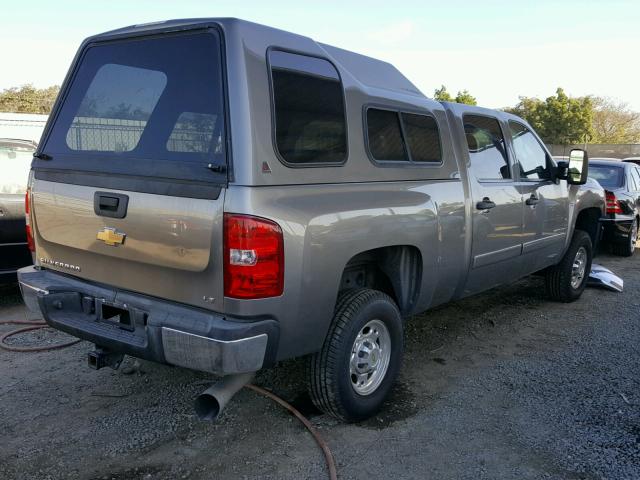 1GCHC23667F519874 - 2007 CHEVROLET SILVERADO GRAY photo 4