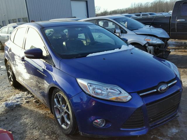 1FADP3K24EL194122 - 2014 FORD FOCUS SE BLUE photo 1