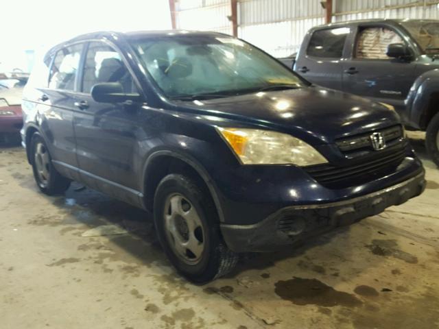 JHLRE38387C030366 - 2007 HONDA CR-V LX BLUE photo 1