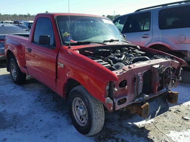 1FTCR10A7VPB14433 - 1997 FORD RANGER RED photo 1