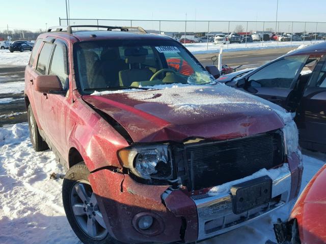 1FMCU04G49KA62653 - 2009 FORD ESCAPE LIM RED photo 1