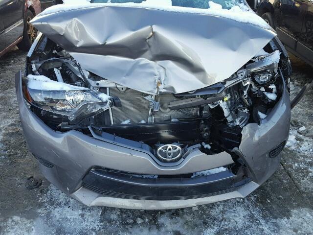 2T1BURHE6GC502626 - 2016 TOYOTA COROLLA L TAN photo 7