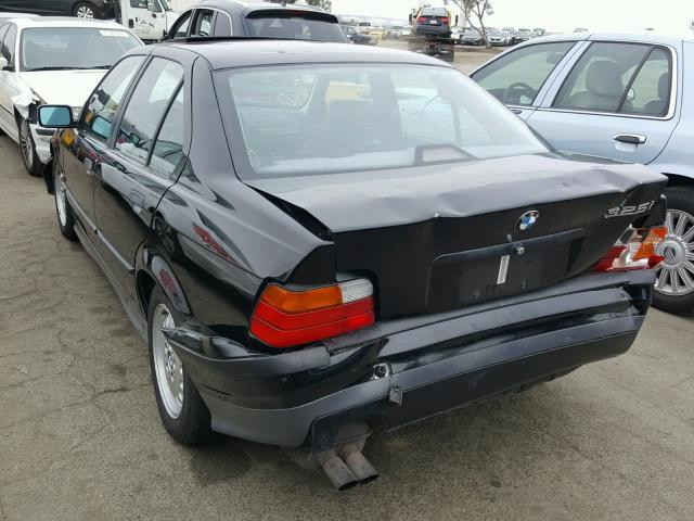 WBACB4324SFM20546 - 1995 BMW 325 I AUTO BLACK photo 3