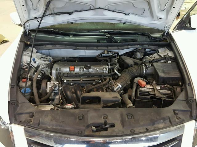 1HGCP2F67CA040222 - 2012 HONDA ACCORD SE WHITE photo 7