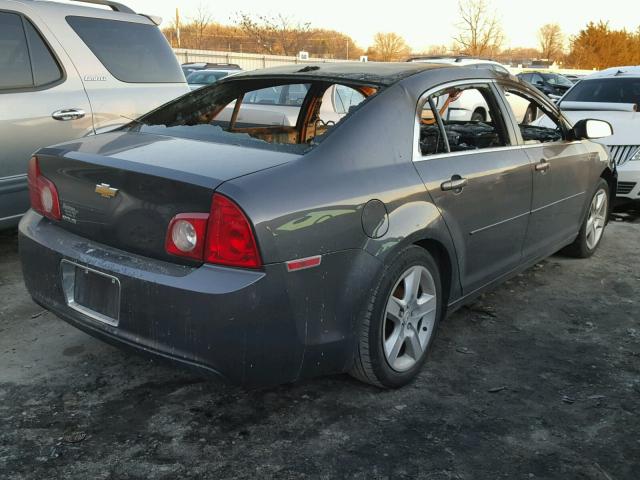 1G1ZB5EB9AF272403 - 2010 CHEVROLET MALIBU LS BURN photo 4