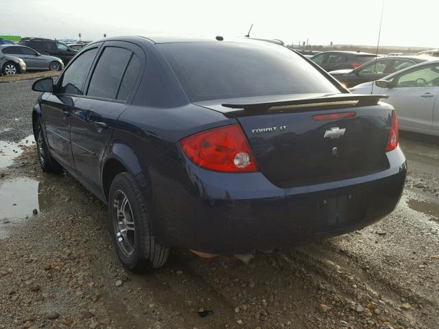 1G1AL58F887235484 - 2008 CHEVROLET COBALT LT BLUE photo 3