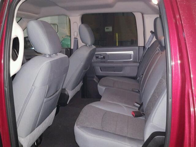 1C6RR7LT4FS757371 - 2015 RAM 1500 SLT წითელი ფოტო 6