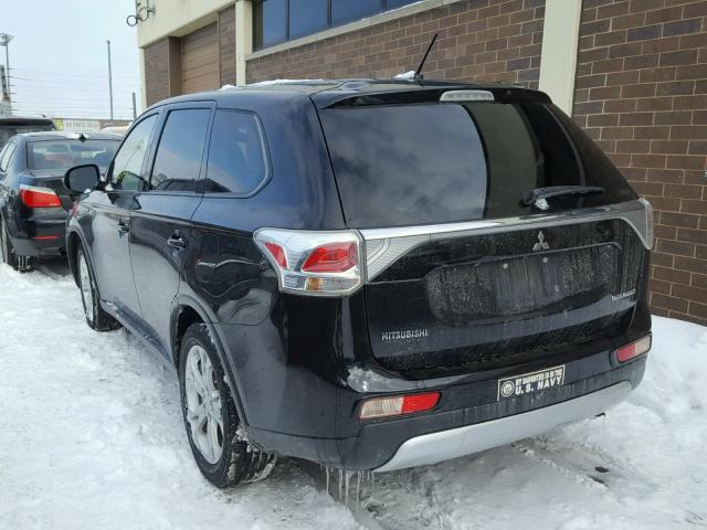 JA4AZ3A3XFZ014202 - 2015 MITSUBISHI OUTLANDER BLACK photo 3