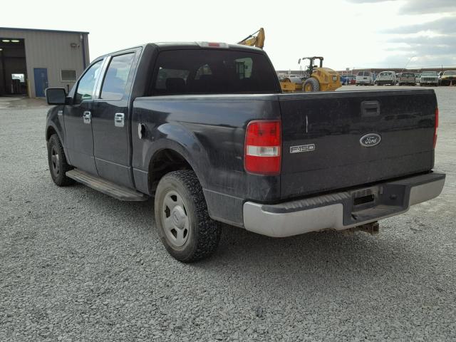 1FTPW12505FA75331 - 2005 FORD F150 SUPER BLACK photo 3