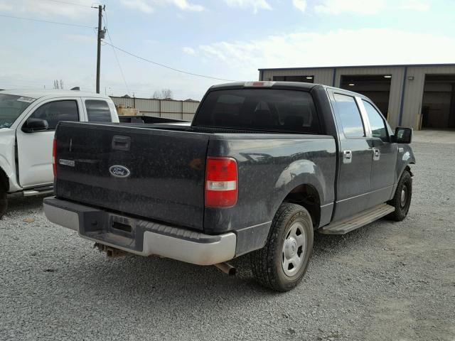 1FTPW12505FA75331 - 2005 FORD F150 SUPER BLACK photo 4