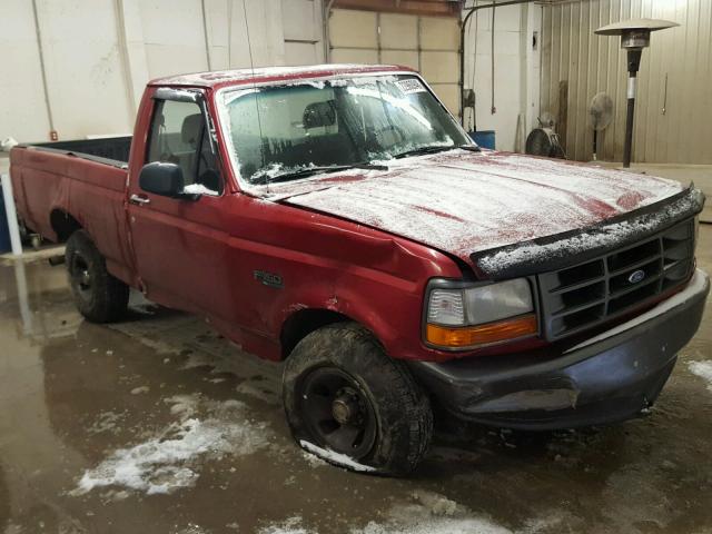 1FTDF15Y5SNB04784 - 1995 FORD F150 RED photo 1