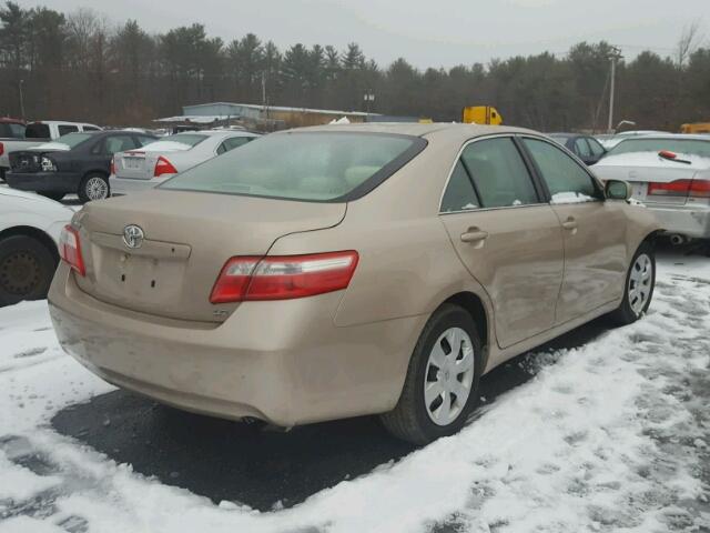 4T4BE46K29R130671 - 2009 TOYOTA CAMRY BASE TAN photo 4