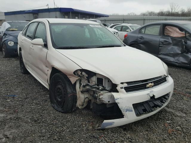 2G1WB57K691253746 - 2009 CHEVROLET IMPALA LS WHITE photo 1