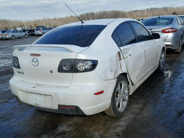 JM1BK323491203931 - 2009 MAZDA 3 S WHITE photo 4