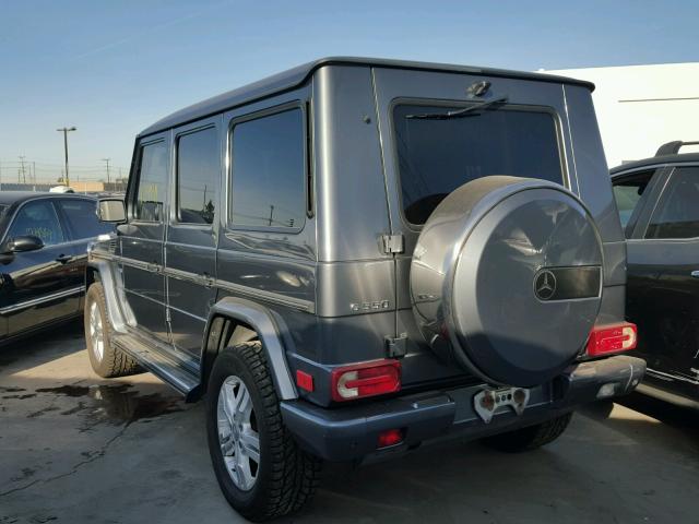 WDCYR37EX9X178296 - 2009 MERCEDES-BENZ G 550 GRAY photo 3