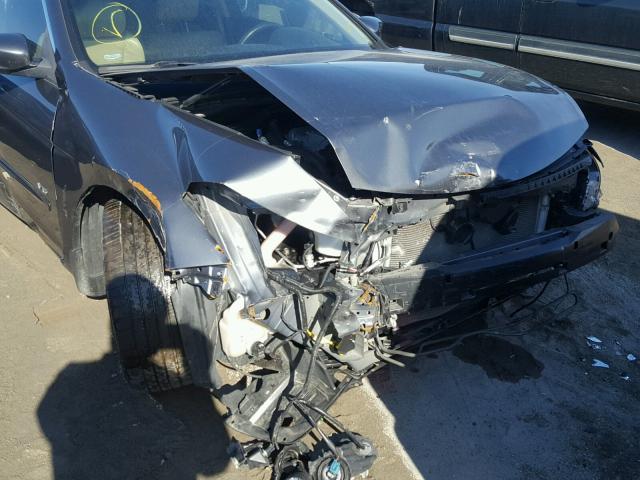 1HGCS2B84CA005658 - 2012 HONDA ACCORD EXL GRAY photo 9