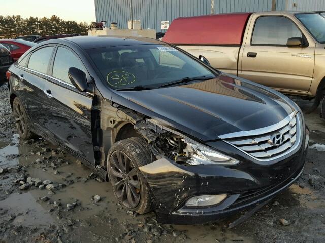 5NPEC4AC6BH036651 - 2011 HYUNDAI SONATA SE BLACK photo 1