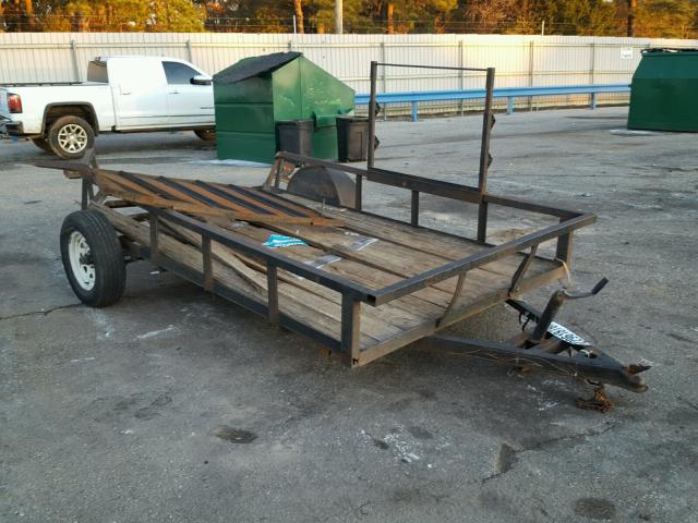 AL123 - 2000 UTILITY TRAILER BLACK photo 1