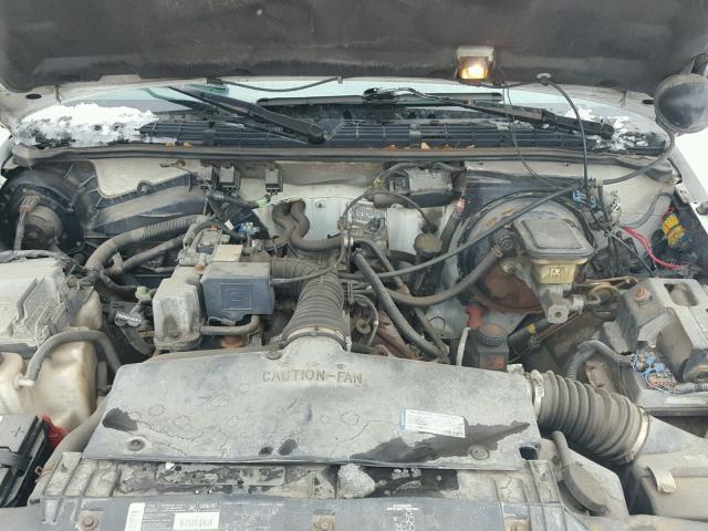 1GCCS1447VK124594 - 1997 CHEVROLET S TRUCK S1 WHITE photo 7