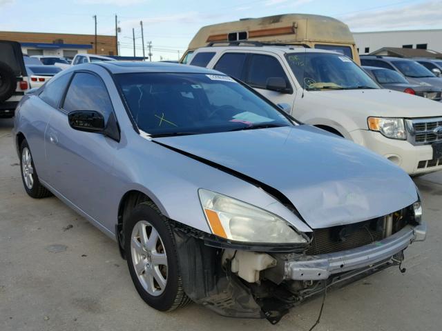 1HGCM82685A000560 - 2005 HONDA ACCORD EX SILVER photo 1