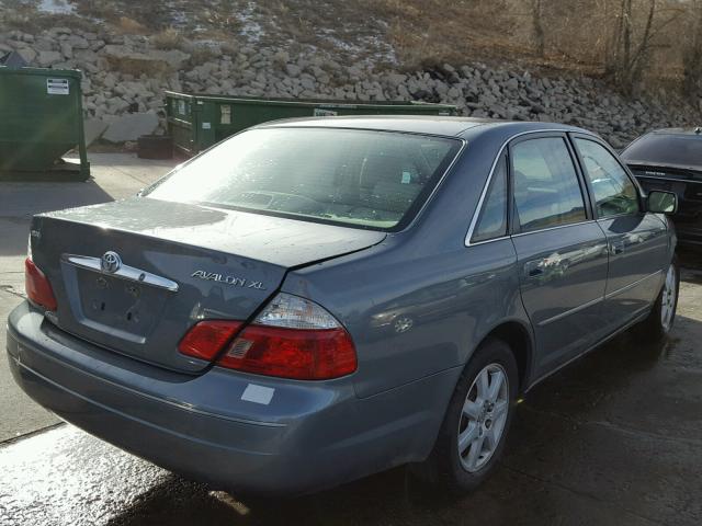 4T1BF28B64U358299 - 2004 TOYOTA AVALON XL SILVER photo 4