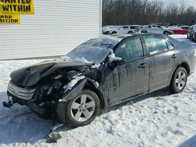 3FAHP06Z17R102332 - 2007 FORD FUSION S BLACK photo 2