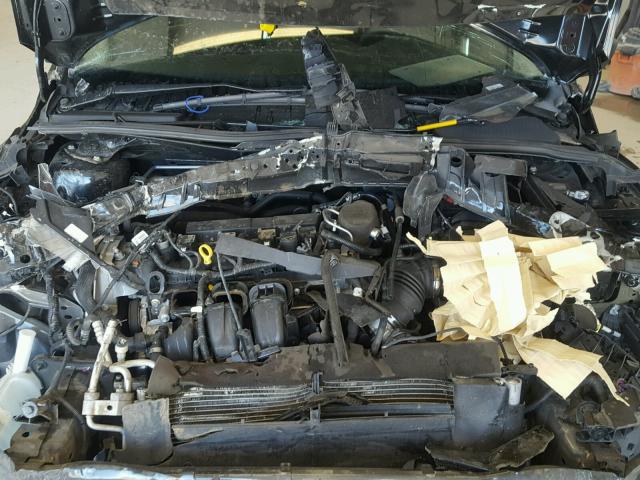 1FADP3E25FL255250 - 2015 FORD FOCUS S BLACK photo 7