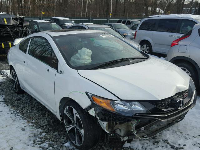 2HGFG4A53FH707123 - 2015 HONDA CIVIC SI WHITE photo 1