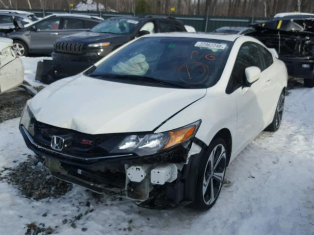 2HGFG4A53FH707123 - 2015 HONDA CIVIC SI WHITE photo 2