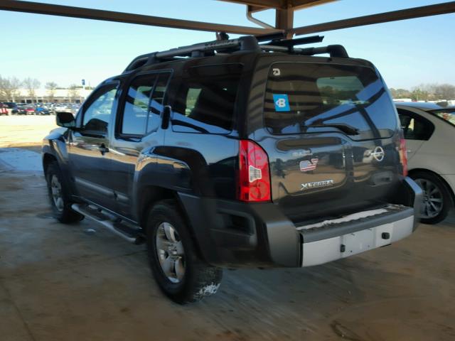 5N1AN0NUXCC517676 - 2012 NISSAN XTERRA OFF BLACK photo 3