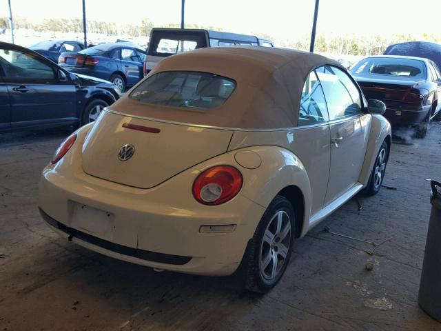 3VWRF31Y46M330948 - 2006 VOLKSWAGEN NEW BEETLE 白色 照片 4