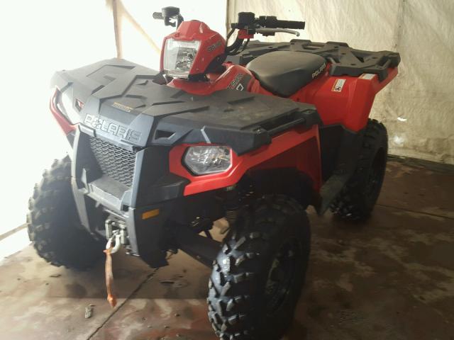 4XASEA571FA241033 - 2015 POLARIS SPORTSMAN RED photo 2