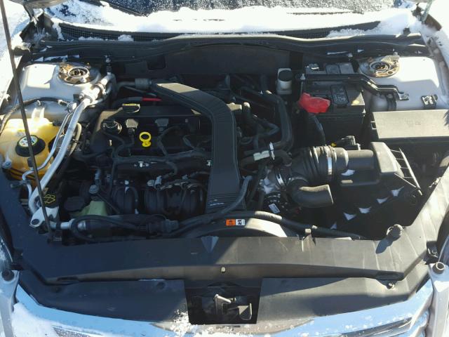 3FAHP08Z78R274881 - 2008 FORD FUSION SEL SILVER photo 7