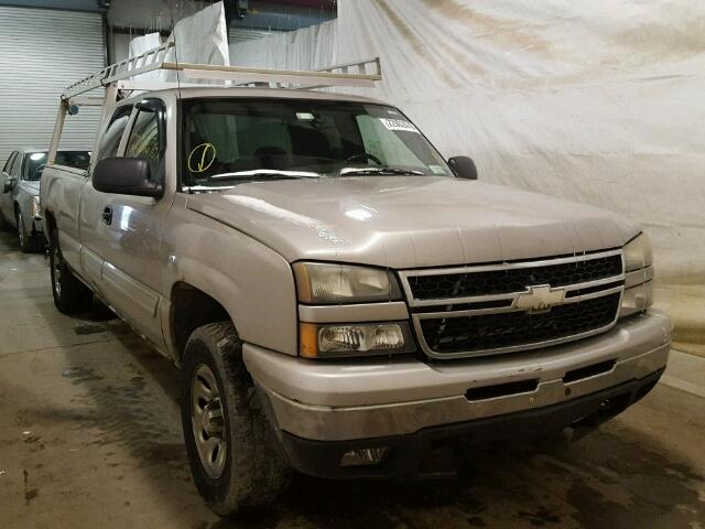 1GCEK19T56E171034 - 2006 CHEVROLET SILVERADO SILVER photo 1