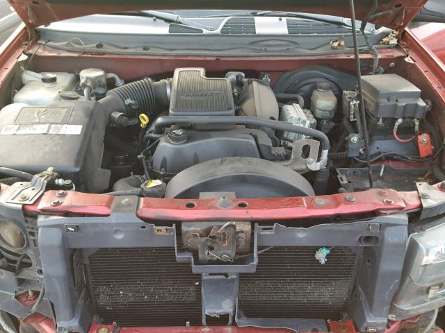 1GNDT13S822528461 - 2002 CHEVROLET TRAILBLAZE RED photo 7