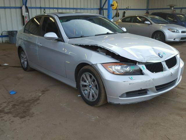 WBAVD13586KV10730 - 2006 BMW 325 XI SILVER photo 1