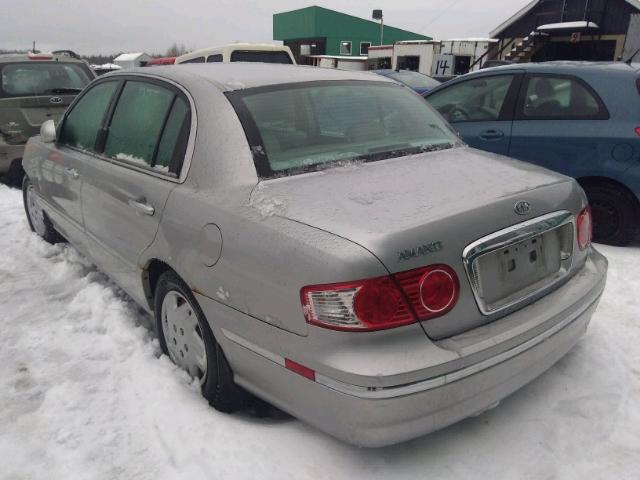 KNALD124755076832 - 2005 KIA AMANTI GRAY photo 3