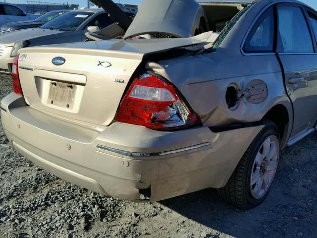 1FAHP24157G120686 - 2007 FORD FIVE HUNDR GOLD photo 10