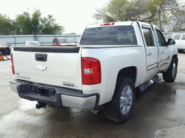 3GCPCSE07CG179549 - 2012 CHEVROLET SILVERADO WHITE photo 4